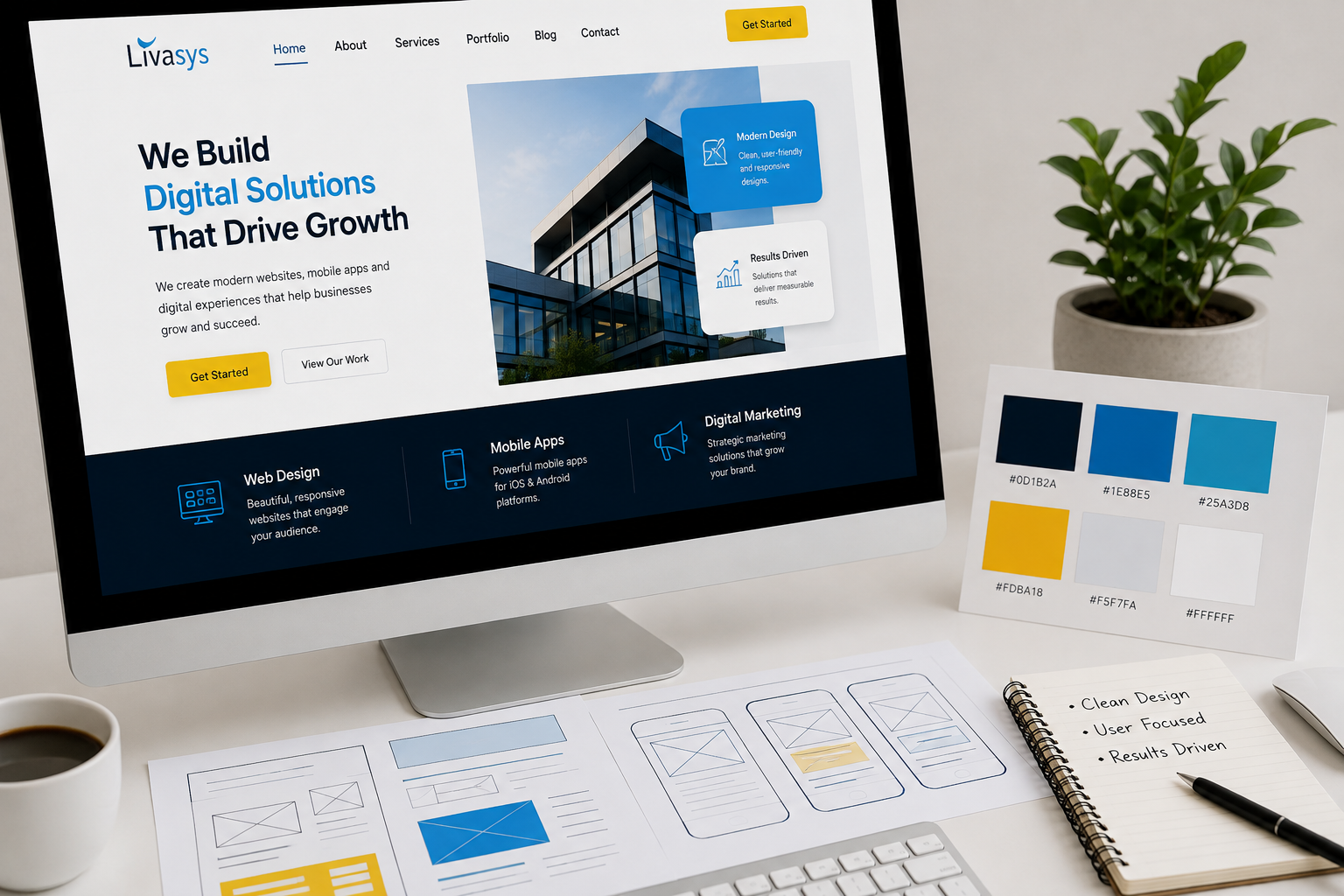 Livasys Website Design Services in Hyderabad