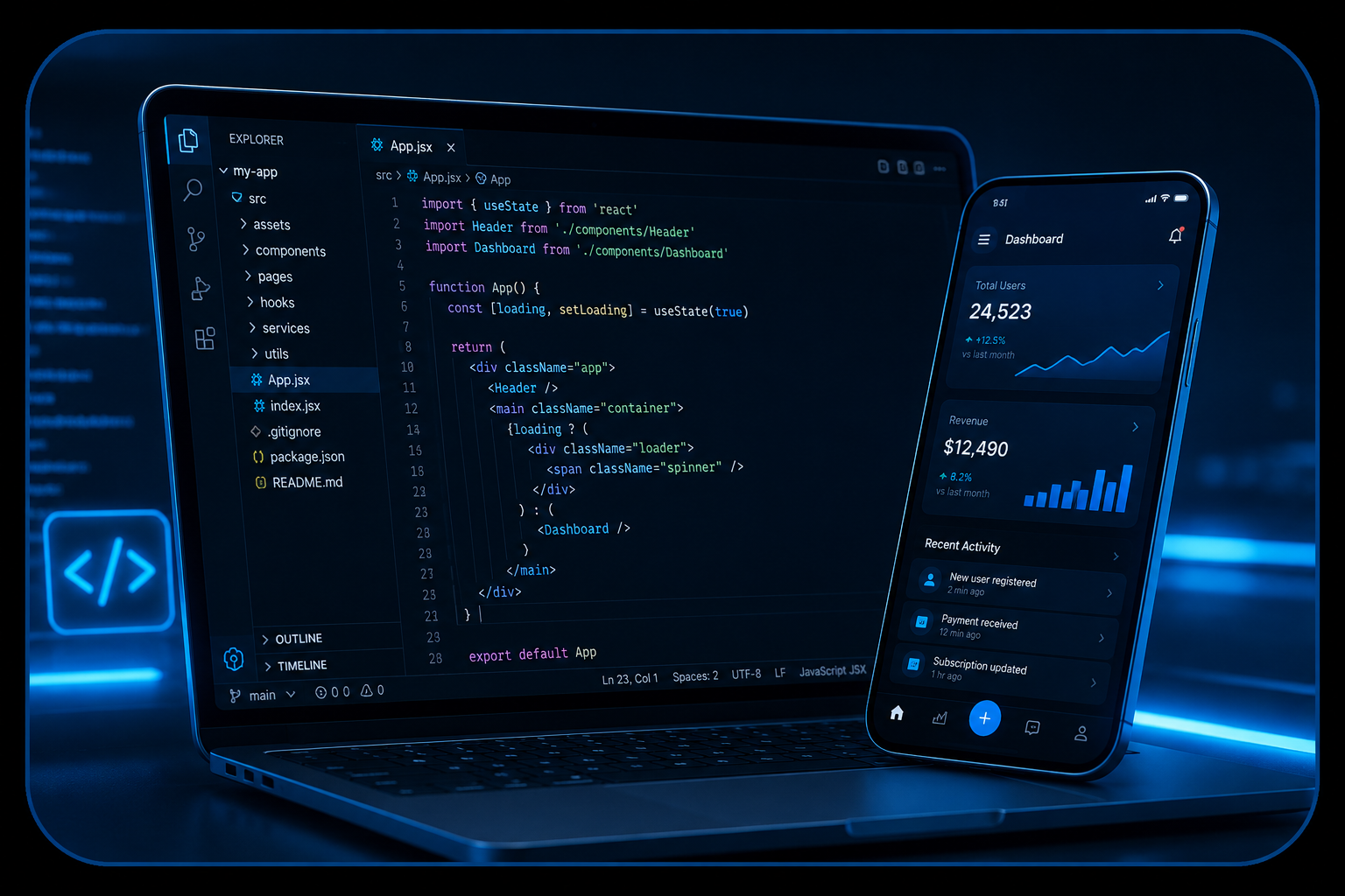 website design UI